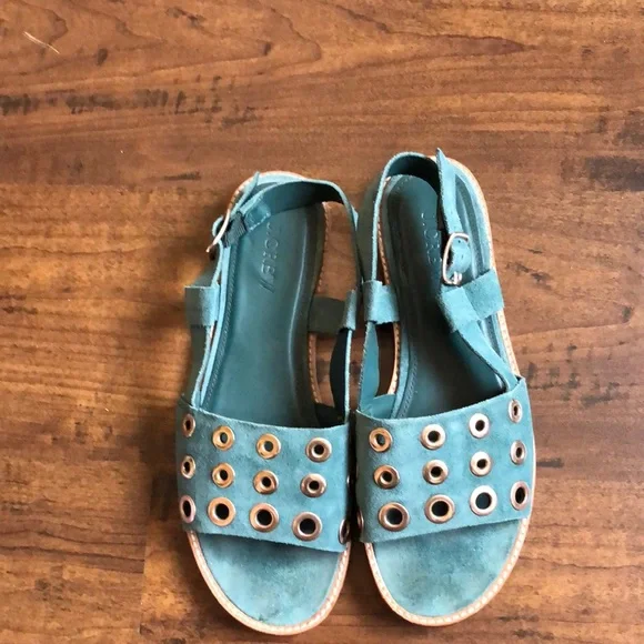J crew hotsell suede sandals